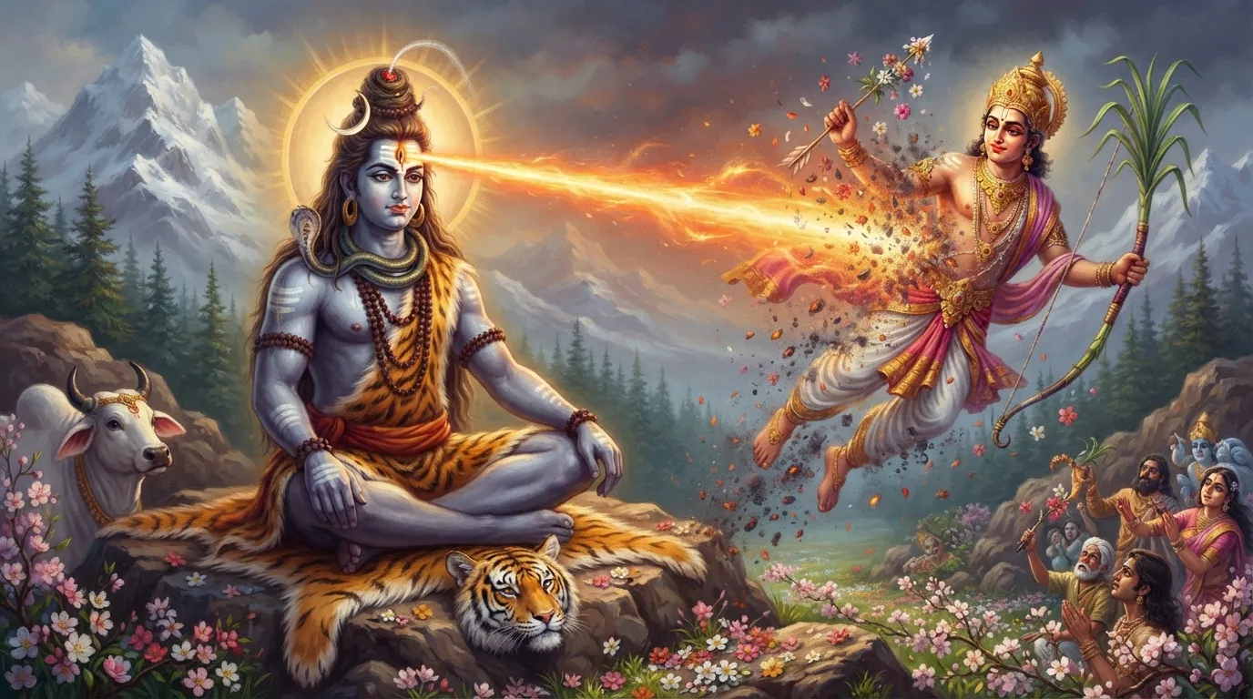 भगवान शिव ने कामदेव को भस्म क्यों किया था? एक दिव्य कथा