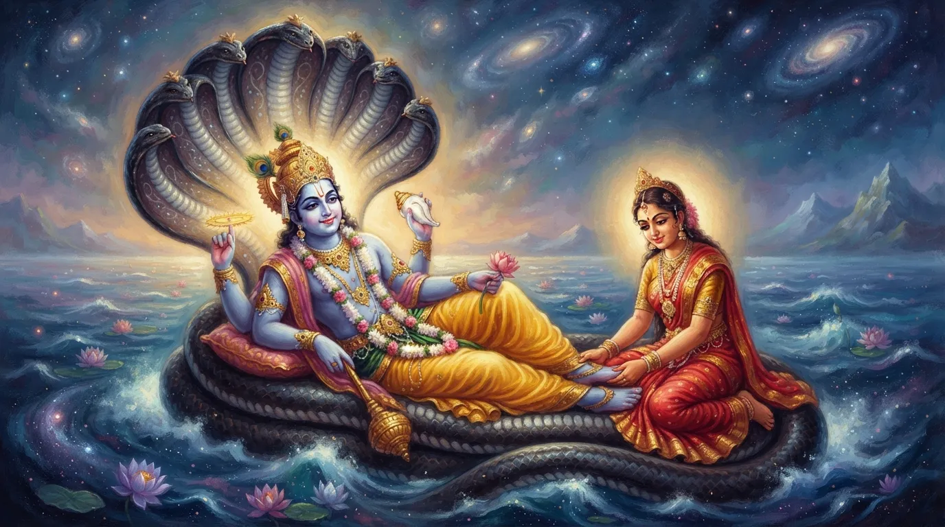शेषनाग पर ही क्यों सोते हैं भगवान विष्णु? जानें सृष्टि का गहरा रहस्य