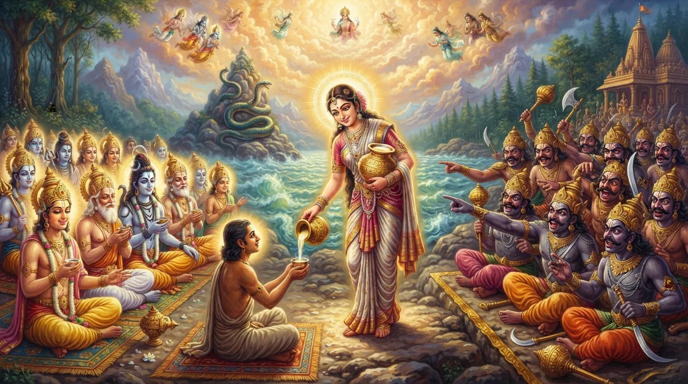 एक पिता की संतान होकर भी देवता और असुर दुश्मन क्यों बने?