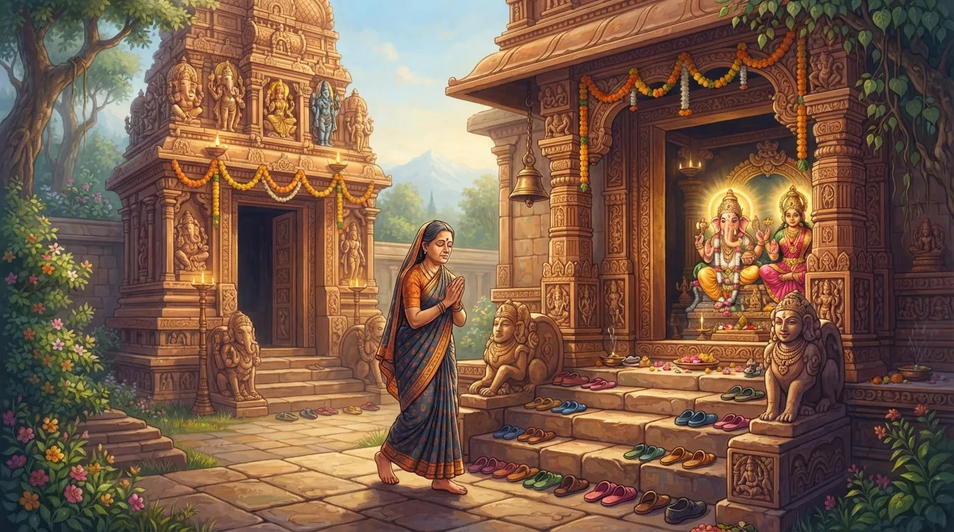 मंदिर में जूते-चप्पल बाहर क्यों उतारते हैं? असली वजह सिर्फ सम्मान नहीं