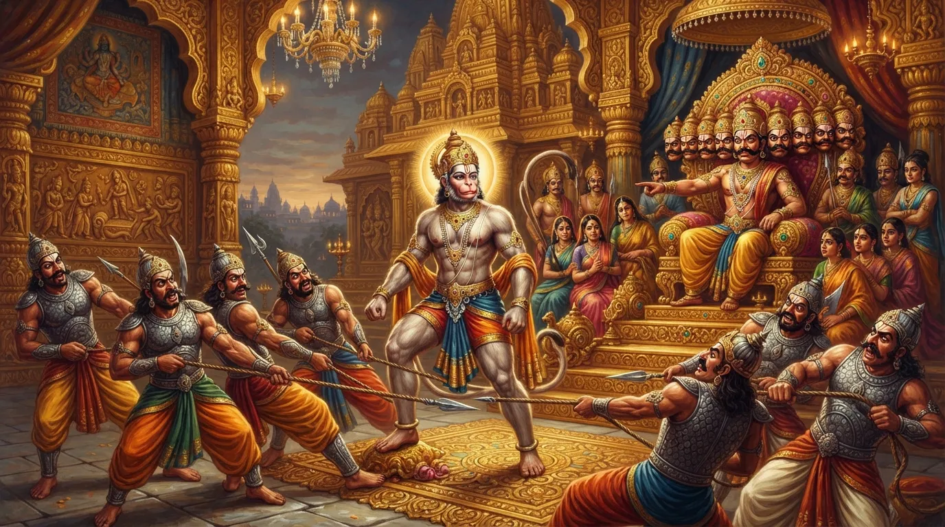 रावण के दरबार में अंगद का पैर क्यों नहीं हिला सका कोई? जानें इसका रहस्य