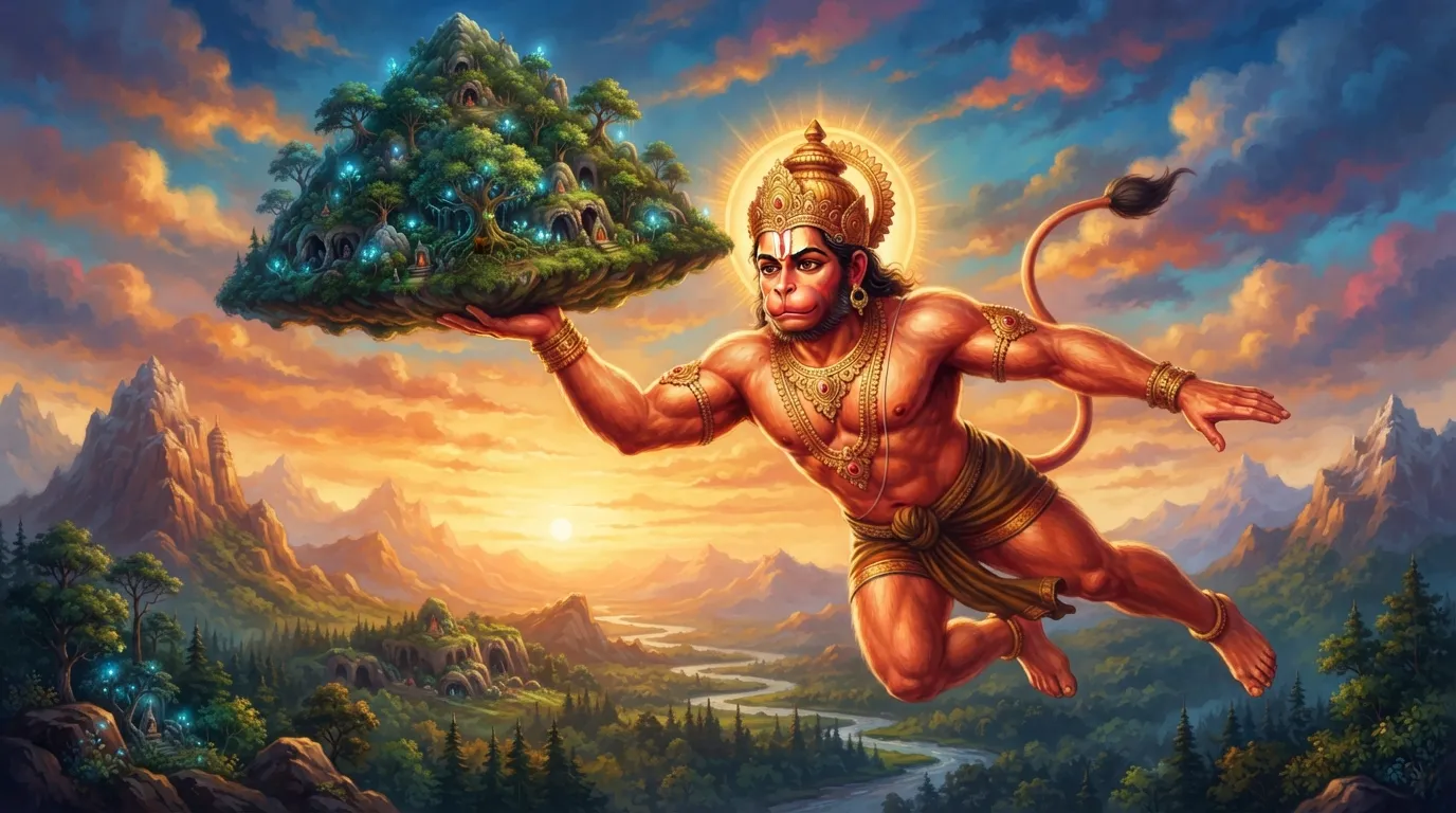 संजीवनी बूटी: हनुमान जी लक्ष्मण के लिए पूरा पर्वत क्यों उठा लाए?