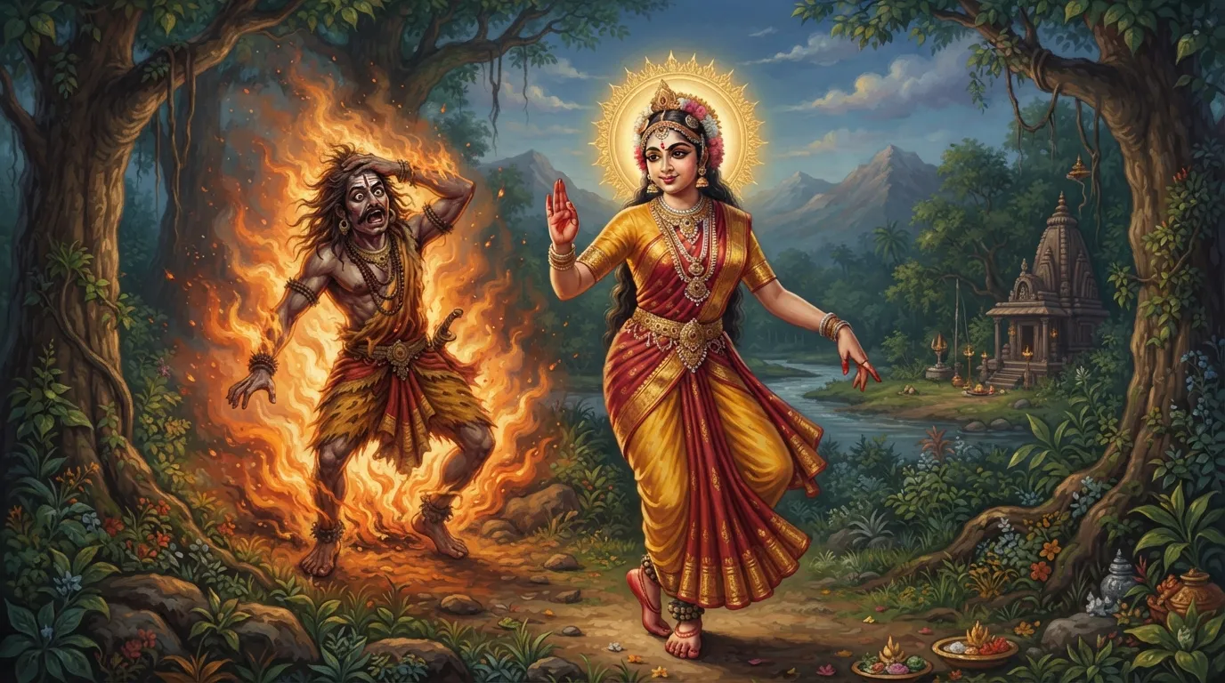 जब भोलेनाथ को अपने ही भक्त से भागना पड़ा: भस्मासुर की कथा
