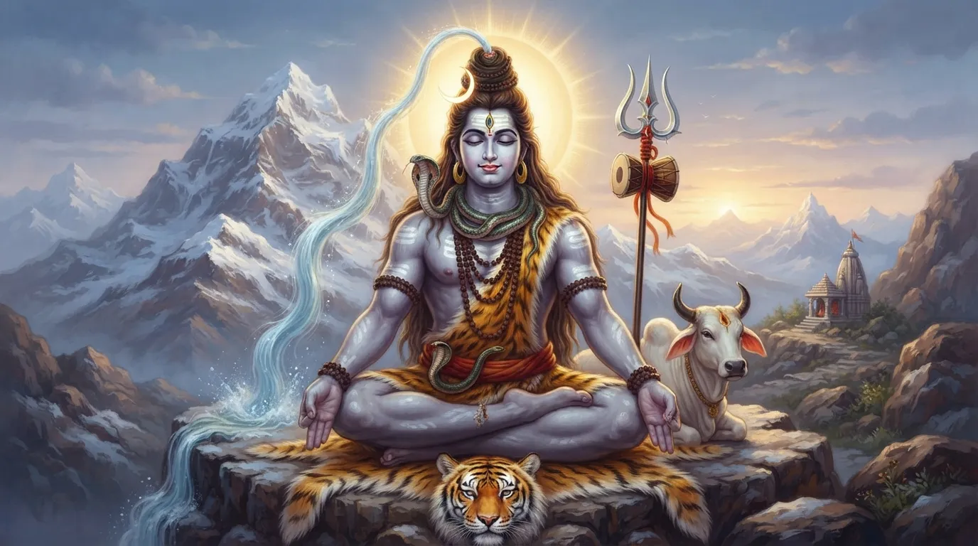 शिव अपने सिर पर चंद्रमा क्यों धारण करते हैं? जानें इसकी दिव्य कथा