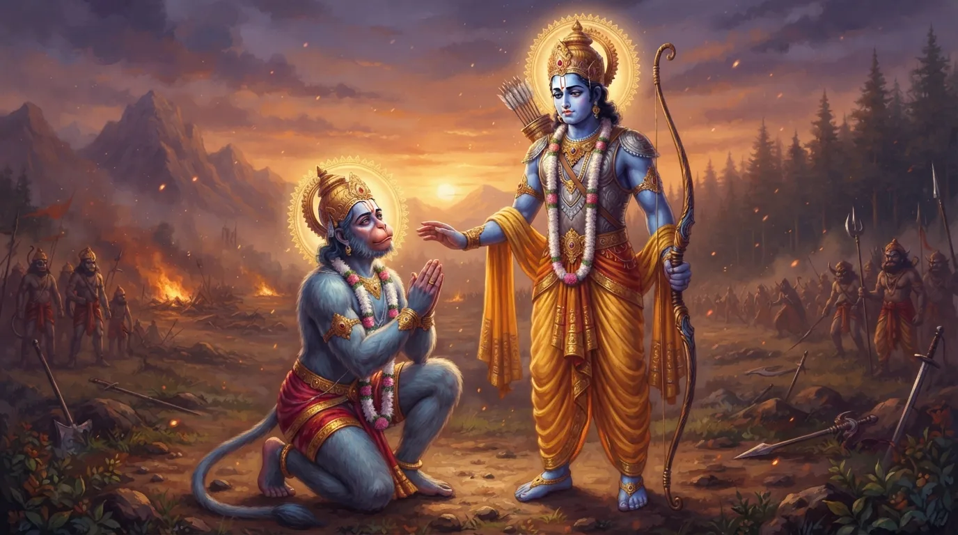 श्री राम और हनुमान का युद्ध: क्यों भक्त को भगवान से लड़ना पड़ा?