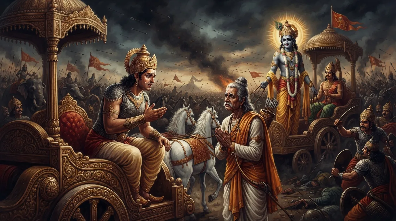 युधिष्ठिर का एक झूठ: क्या अश्वत्थामा की मृत्यु सच थी?
